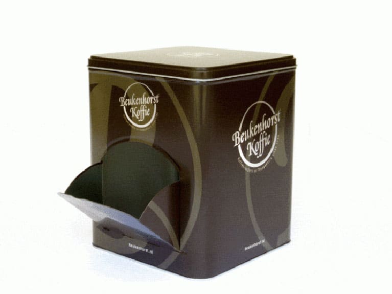koffie-blikverpakking